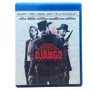 Django Unchained Blu-ray DVD Combo Pack Quentin Tarantino Jamie Foxx Movie R